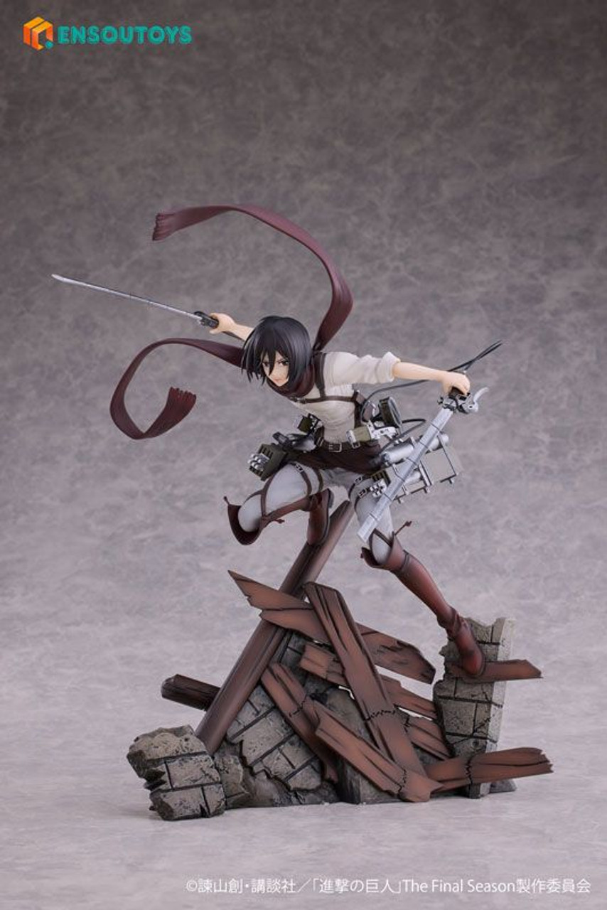 個人装備 mikasa Attack on Titan Mikasa·Ackerman 1/7 Unpainted Resin Figure