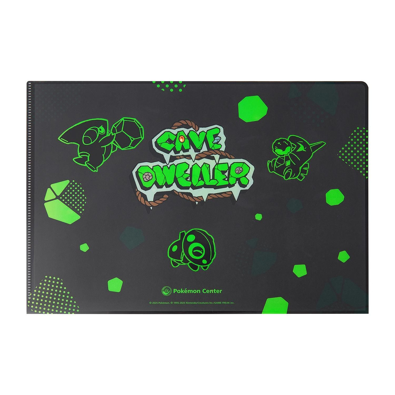 Pokemon Center Original Clear File Cave Dweller