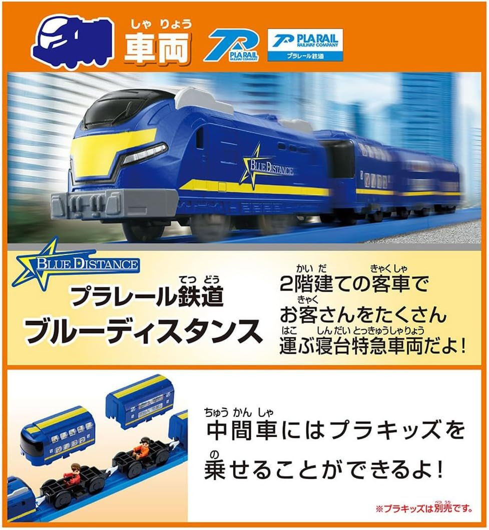 Pla-Rail Let's Make Your Town Move! Best Selection Set Pla-Rail Let's Make Your Town Move! Best Selection Set