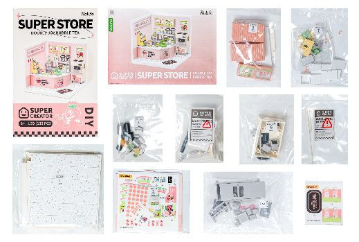 Tapioca Stands Super Creator Tapioca Stand (130 Pieces)