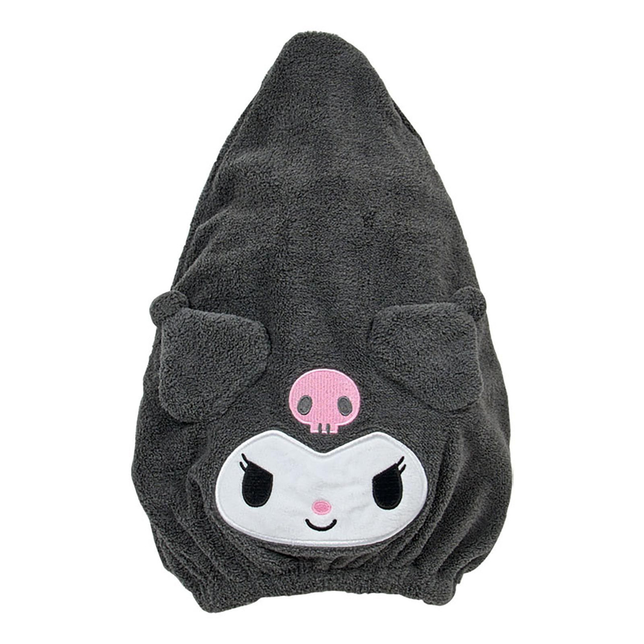 Sanrio Kuromi Face- Shaped Towel Cap