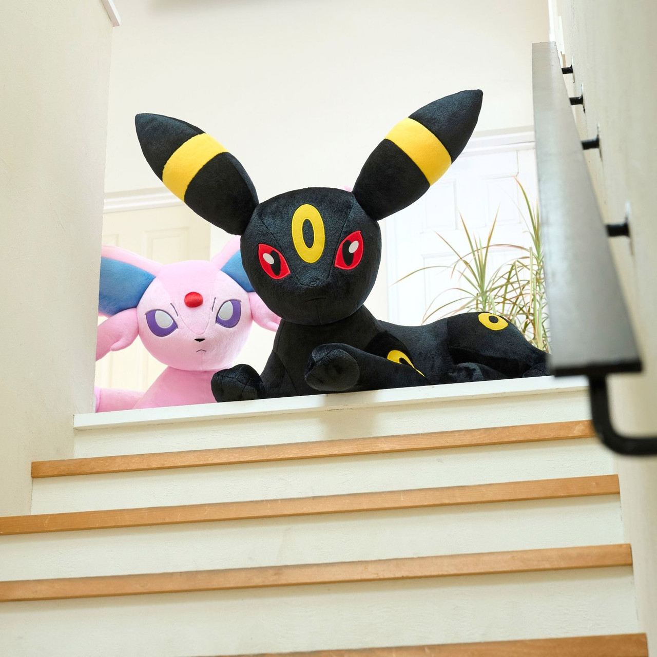 Pokemon Center Original Plush Life-Size Umbreon Lying Down