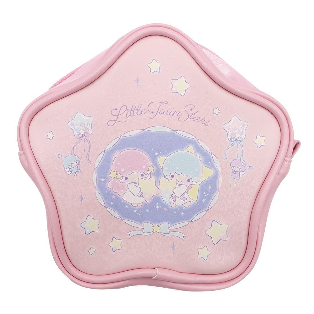 OST Little Twin Stars 50th Anniversary Star-Shaped Pouch Pink