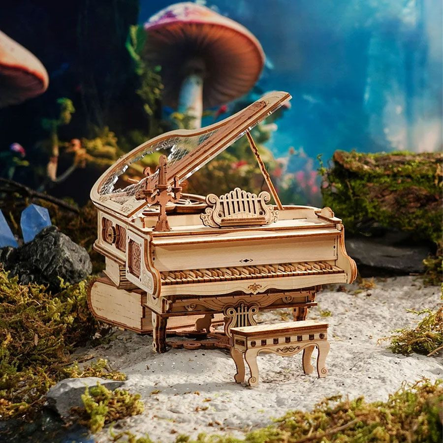 DIY Miniature Kit Magic Piano (233 Pieces)