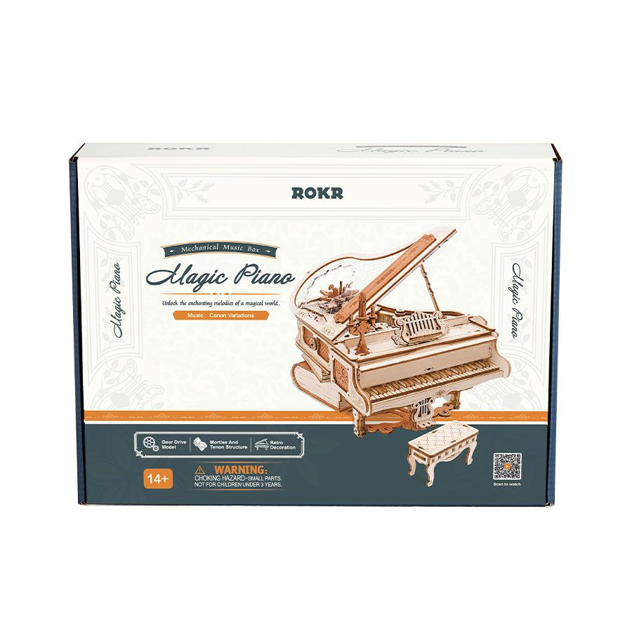 DIY Miniature Kit Magic Piano (233 Pieces)