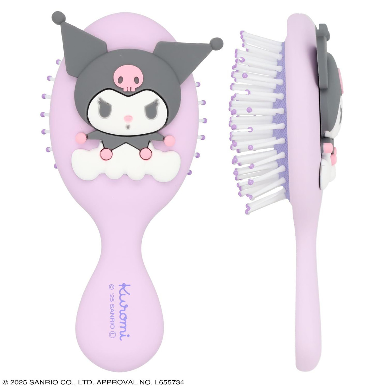 Shobido Sanrio Characters Mini Hairbrush Kuromi