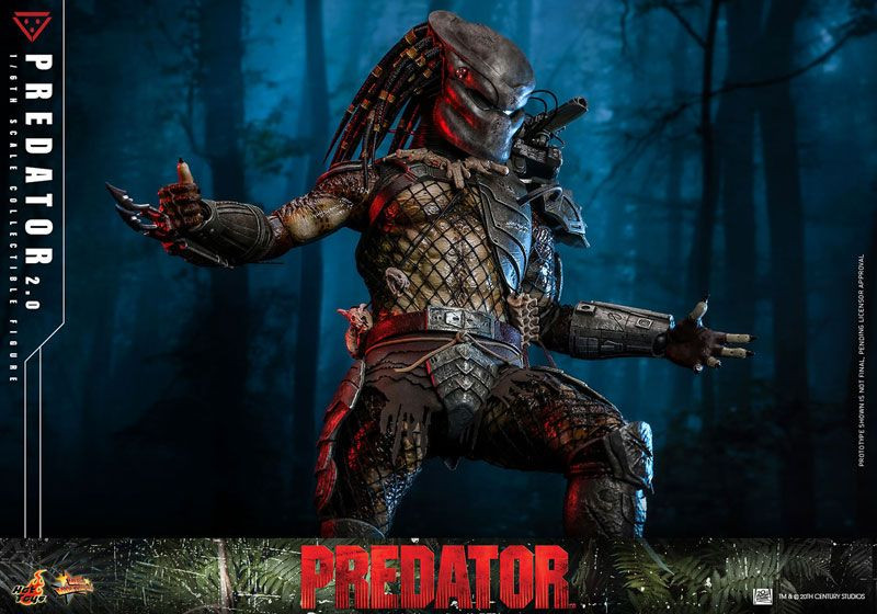 Movie Masterpiece Predator 2.0 Version 1/6 Fully Poseable Figure