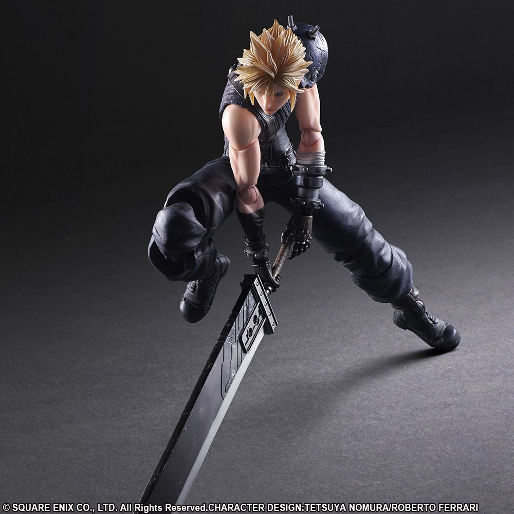 Square Enix FFVII Cloud Strife Remake Figure | PlazaJapan