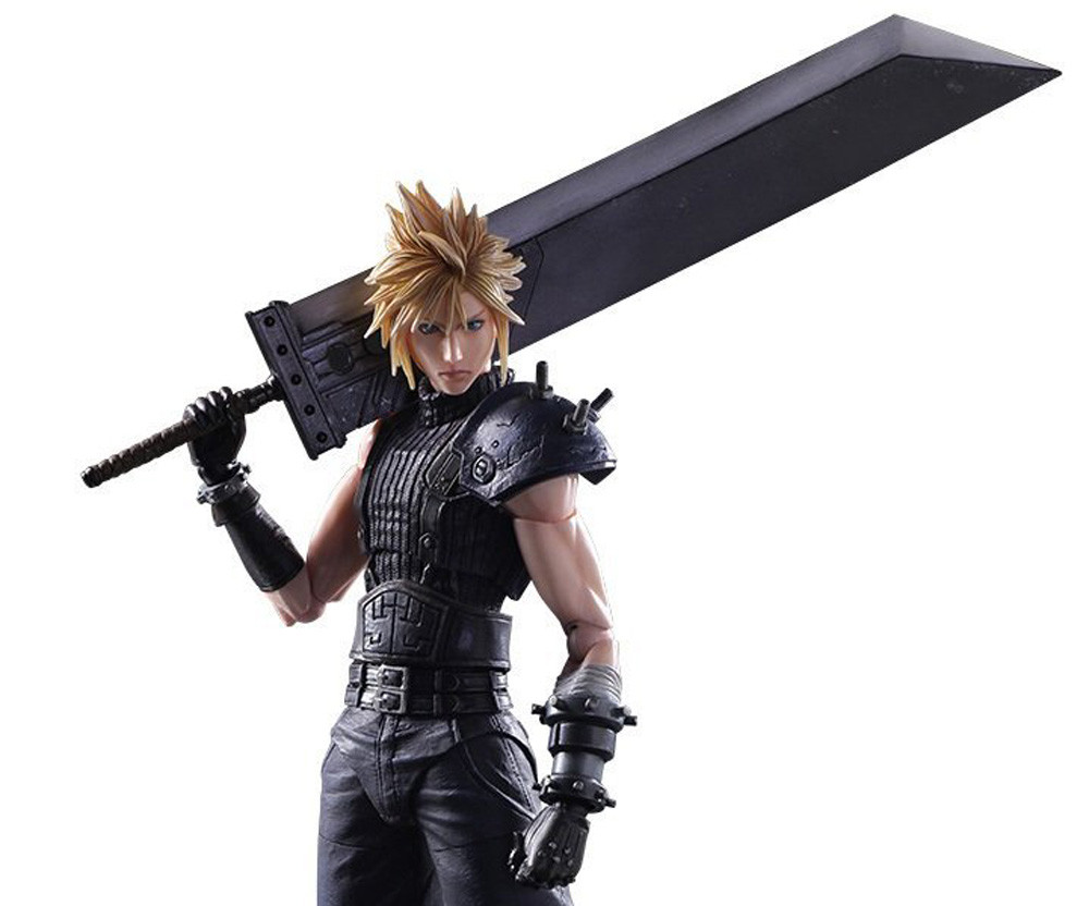 Square Enix FFVII Cloud Strife Remake Figure | PlazaJapan