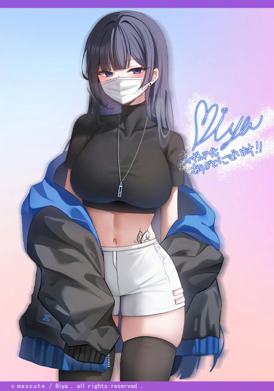 maxcute Mask Girl - Yuna illustration by Biya 1/7 Figure