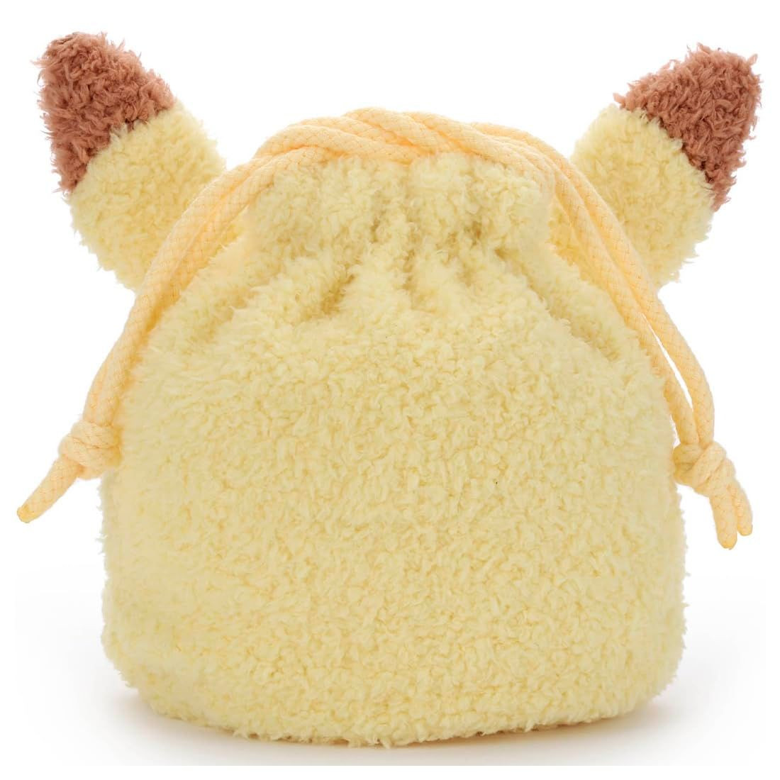 Pokemon PokePeace Plush Drawstring Bag Pikachu