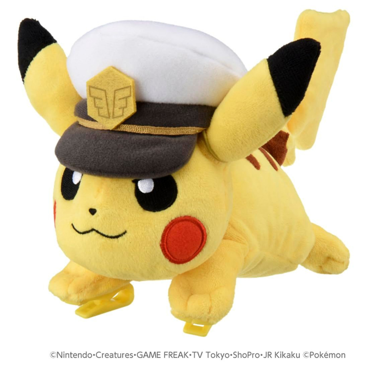 ポケモン - miki Pocket Monster Pokemon Plush Shoulder Captain Pikachu