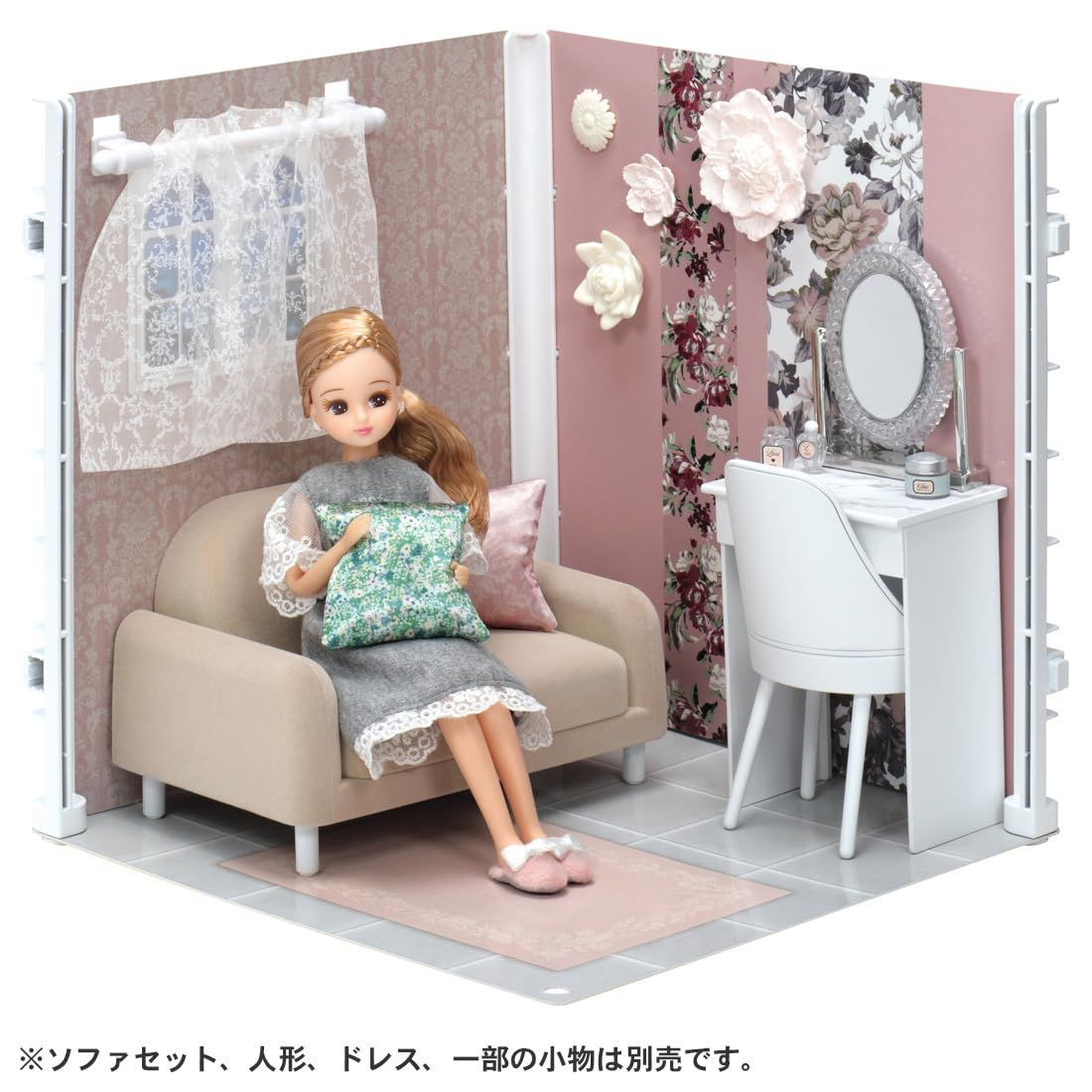 Licca-chan Interior Coordination Dresser Room (Francfranc