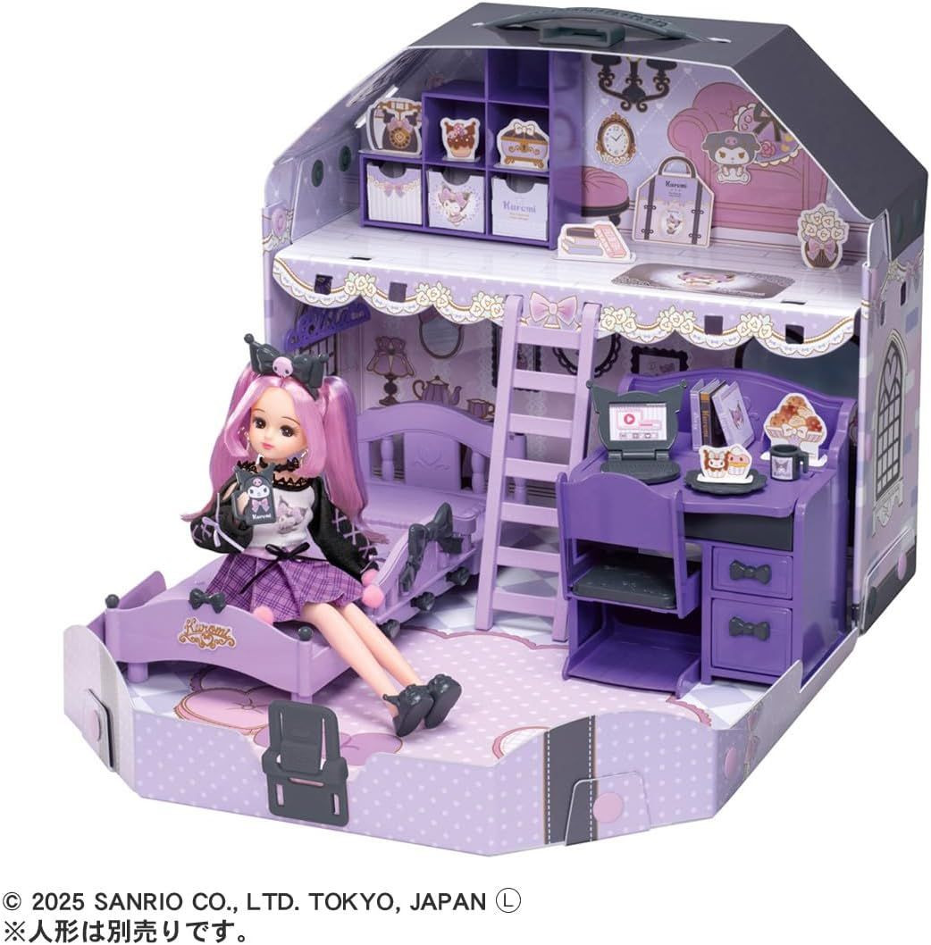 Licca-Chan Cool Kuromi Licca-Chan Room