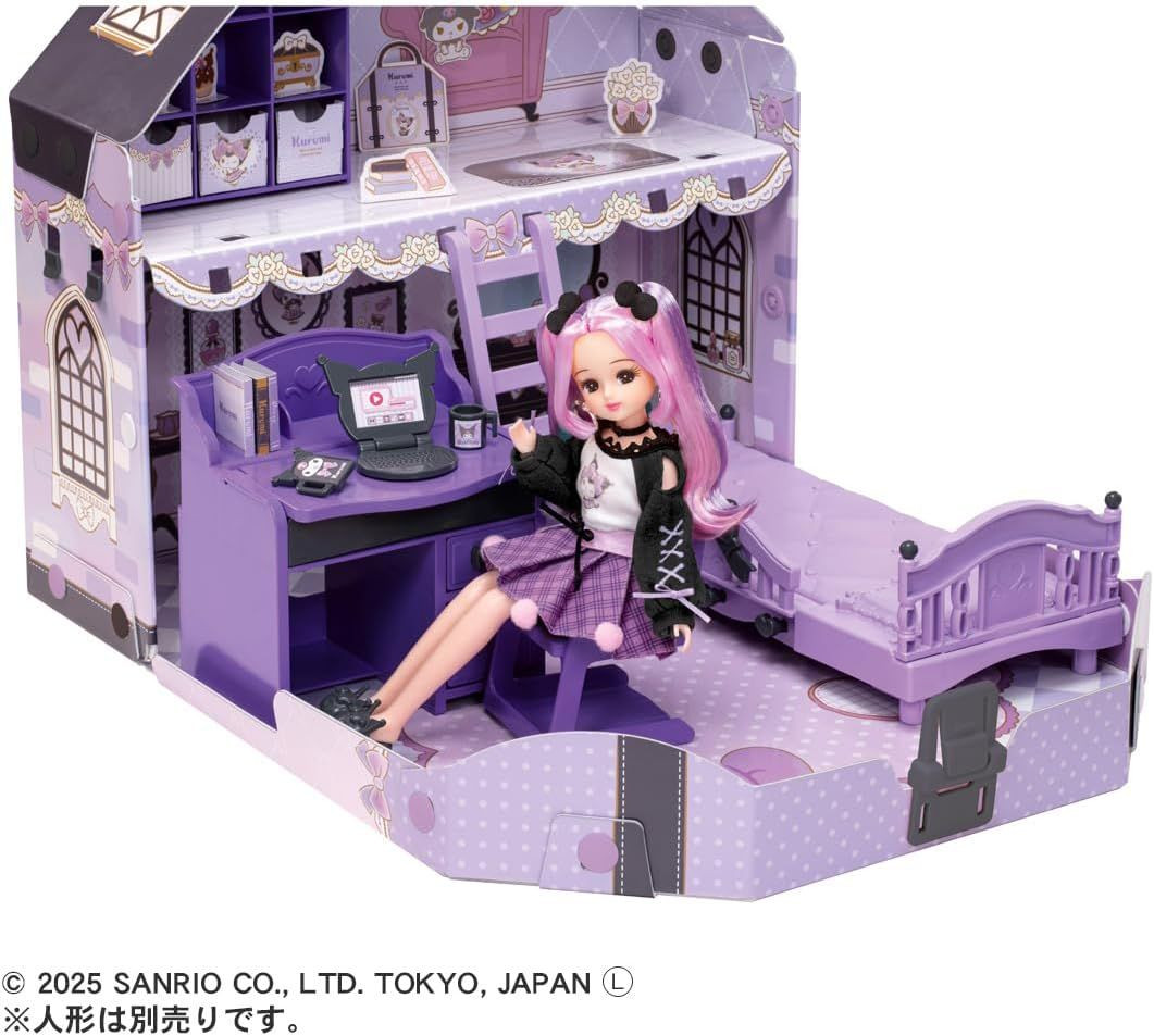Licca-Chan Cool Kuromi Licca-Chan Room