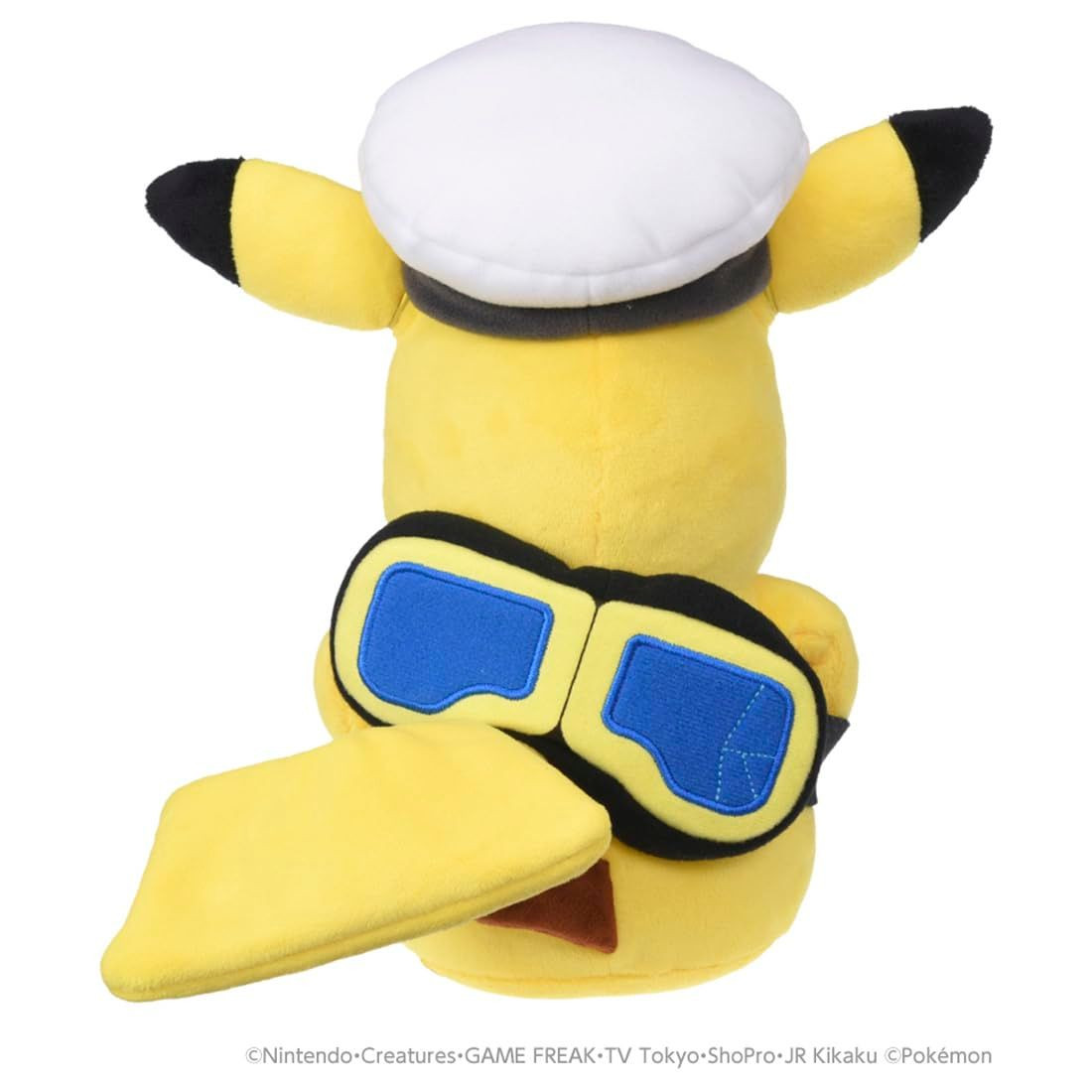 Pokemon Plush Captain Pikachu Goggles Ver.