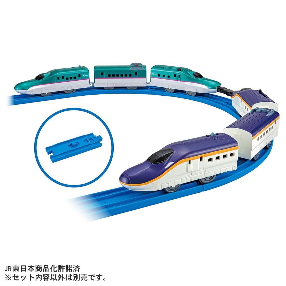 Ebotrail 3セット Plarail E8 Series Shinkansen And E5 Series Shinkansen Connection Set