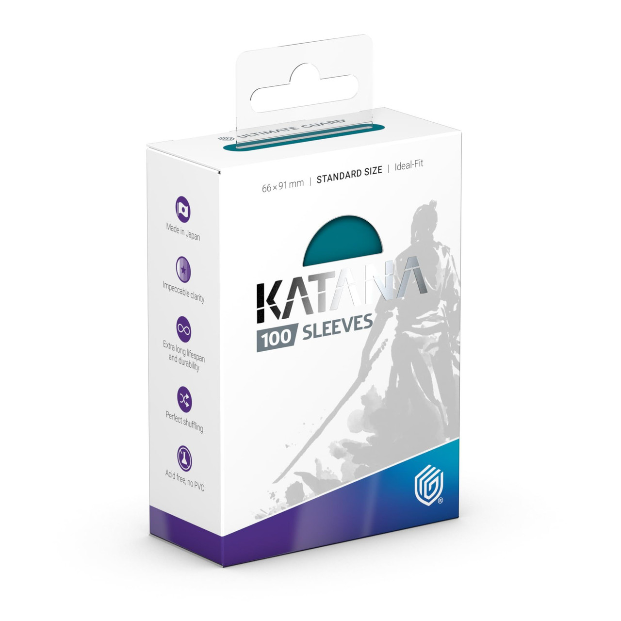 Ultimate Guard Katana Sleeves Standard Size 100 Pieces Card
