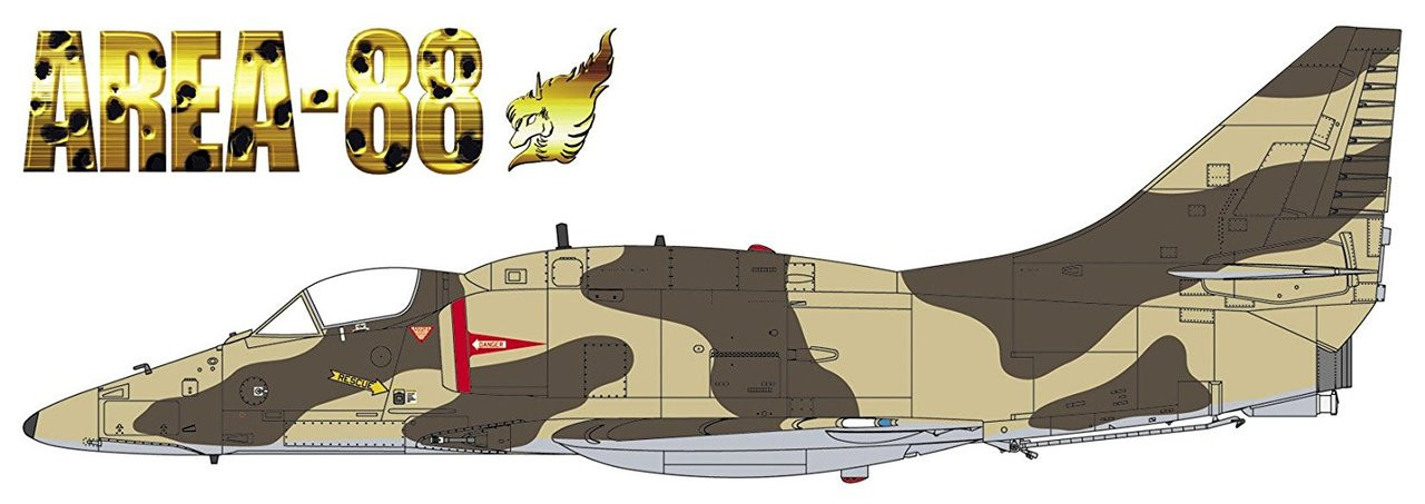 Hasegawa 64747 Area-88 A-4M Skyhawk Greg Gates 1/48 Scale Kit