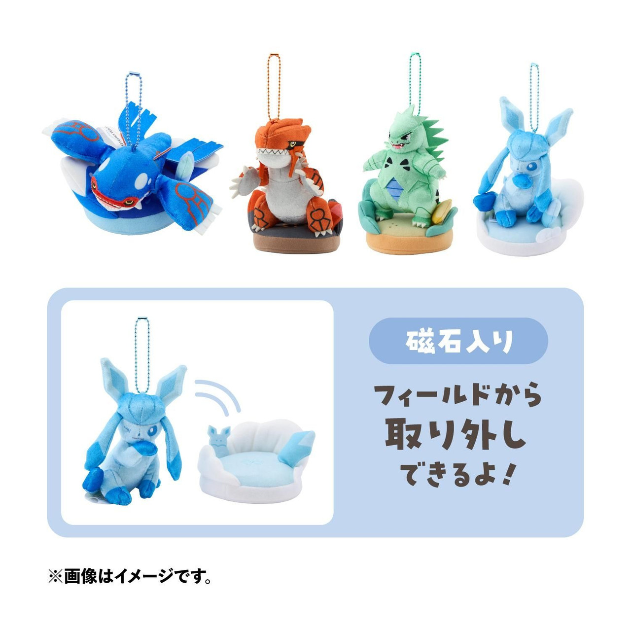 Pokemon Center Original Mascot With Field Otenki Team Amefurashi