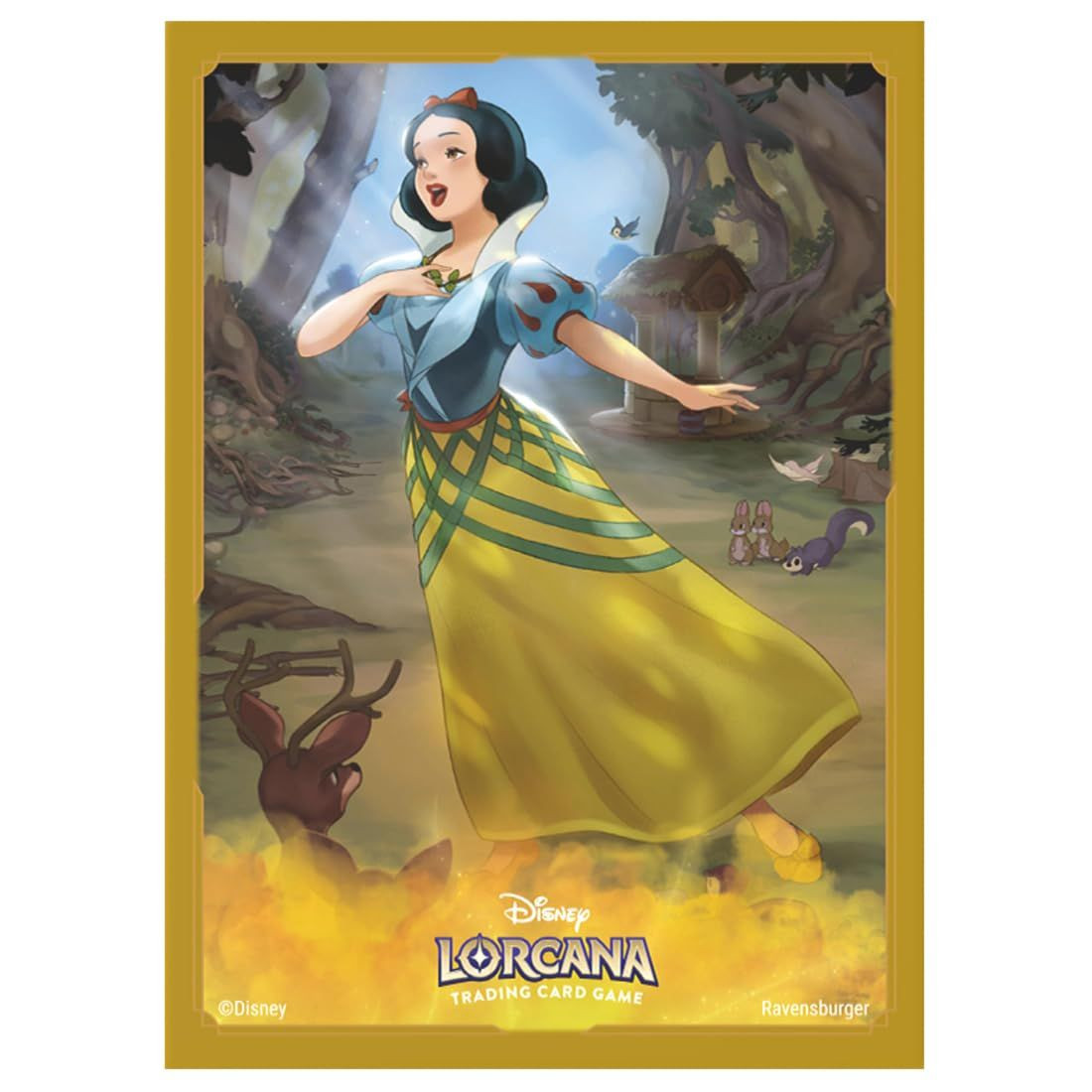 Disney Lorcana TCG Japanese Edition Official Card Sleeve - Snow White Wishing at the Well Disney Lorcana TCG Japanese Edition Official Card Sleeve - Snow White Wishing at the Well
