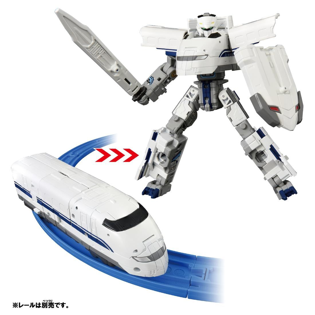 rinchan★カモワン Shinkansen Transforming Robot Shinkalion CW Shinkalion 300 (Plarail)
