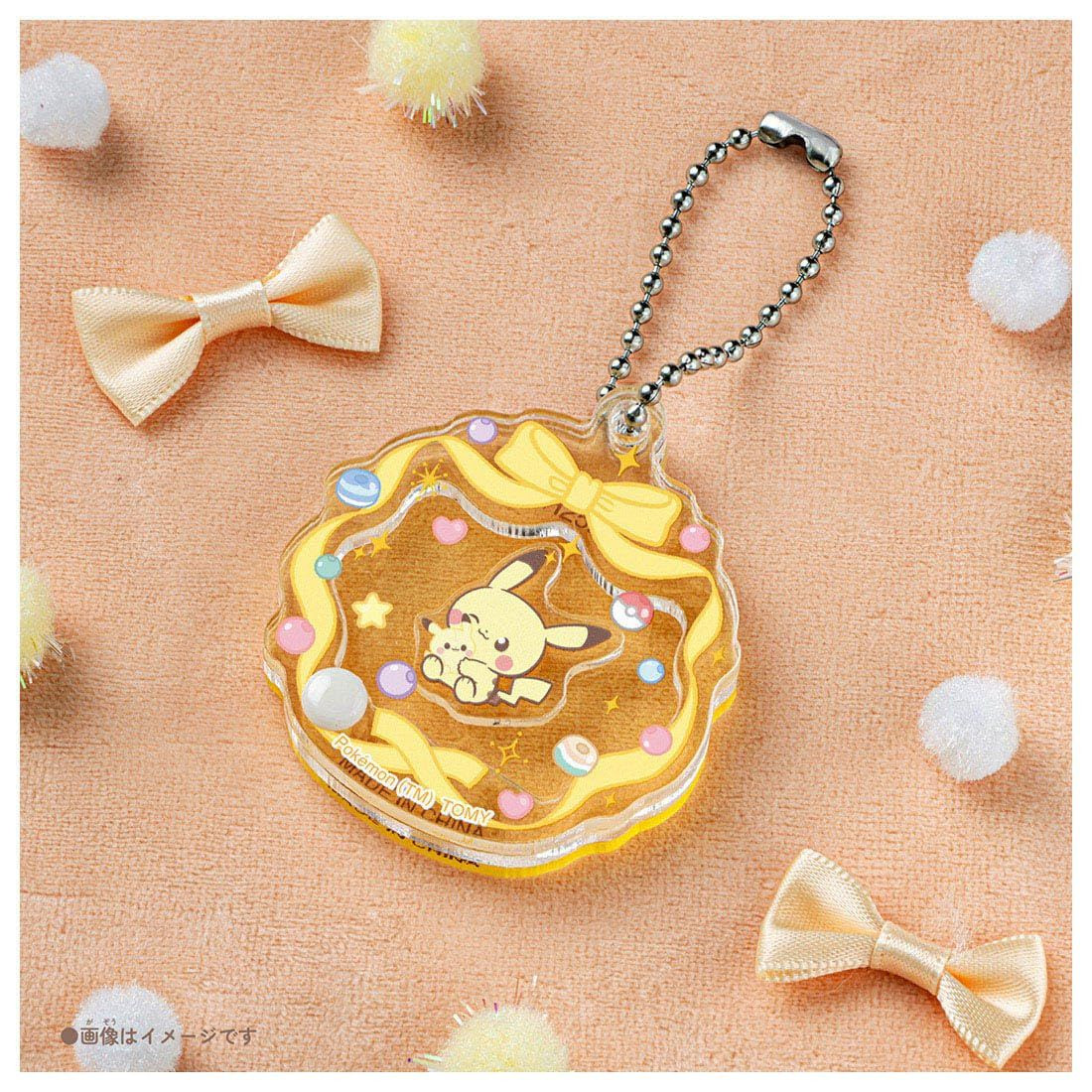 pokky様amopシアー Pokemon PokePeace Swappable Acrylic Charm Collection ~My Cuddly