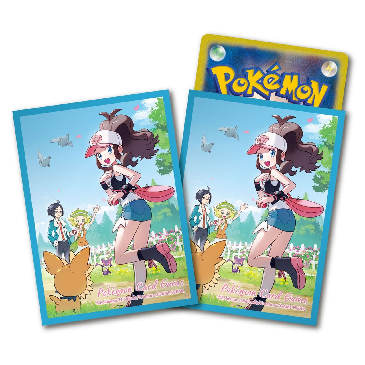 how to apply card sleeves to a deck pokemon tcg Pokmon Energy Protector Pokemon Card Game TCG Deck