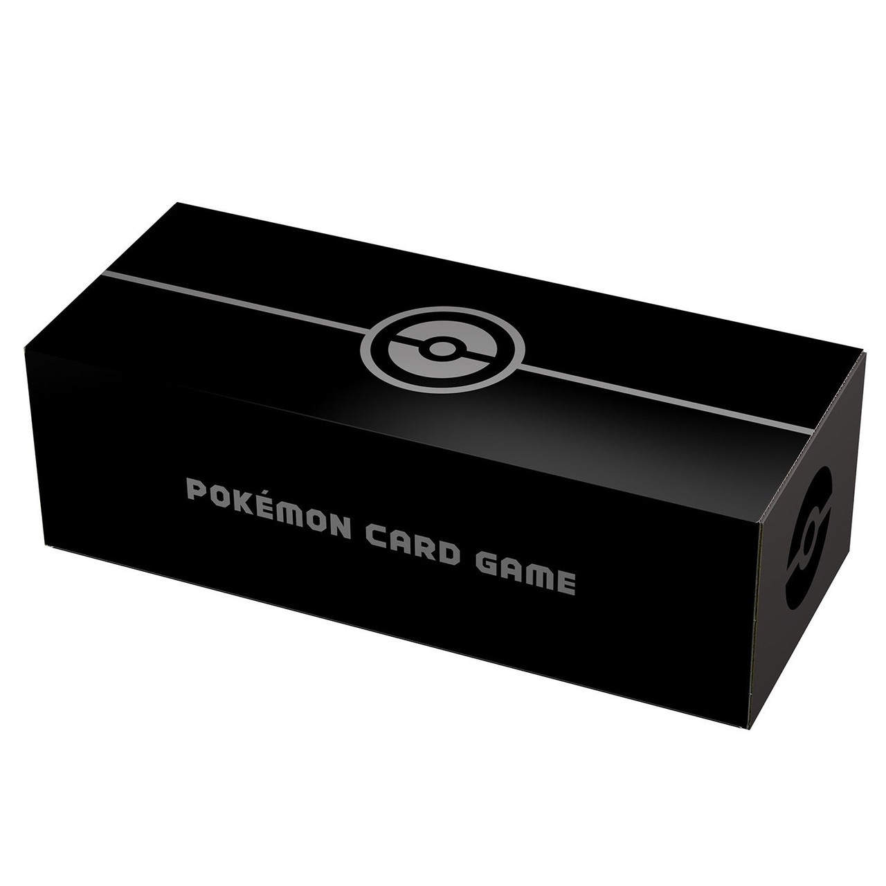 Pokemon Card Game TCG Long Card Box Black Pokemon Card Game TCG Long Card Box Black