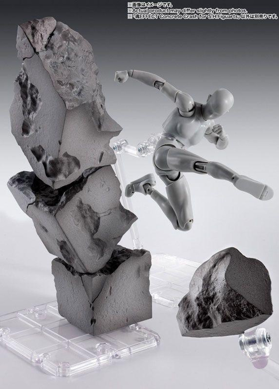 Tamashii Effect Concrete Crash Ver. for S.H.Figuarts