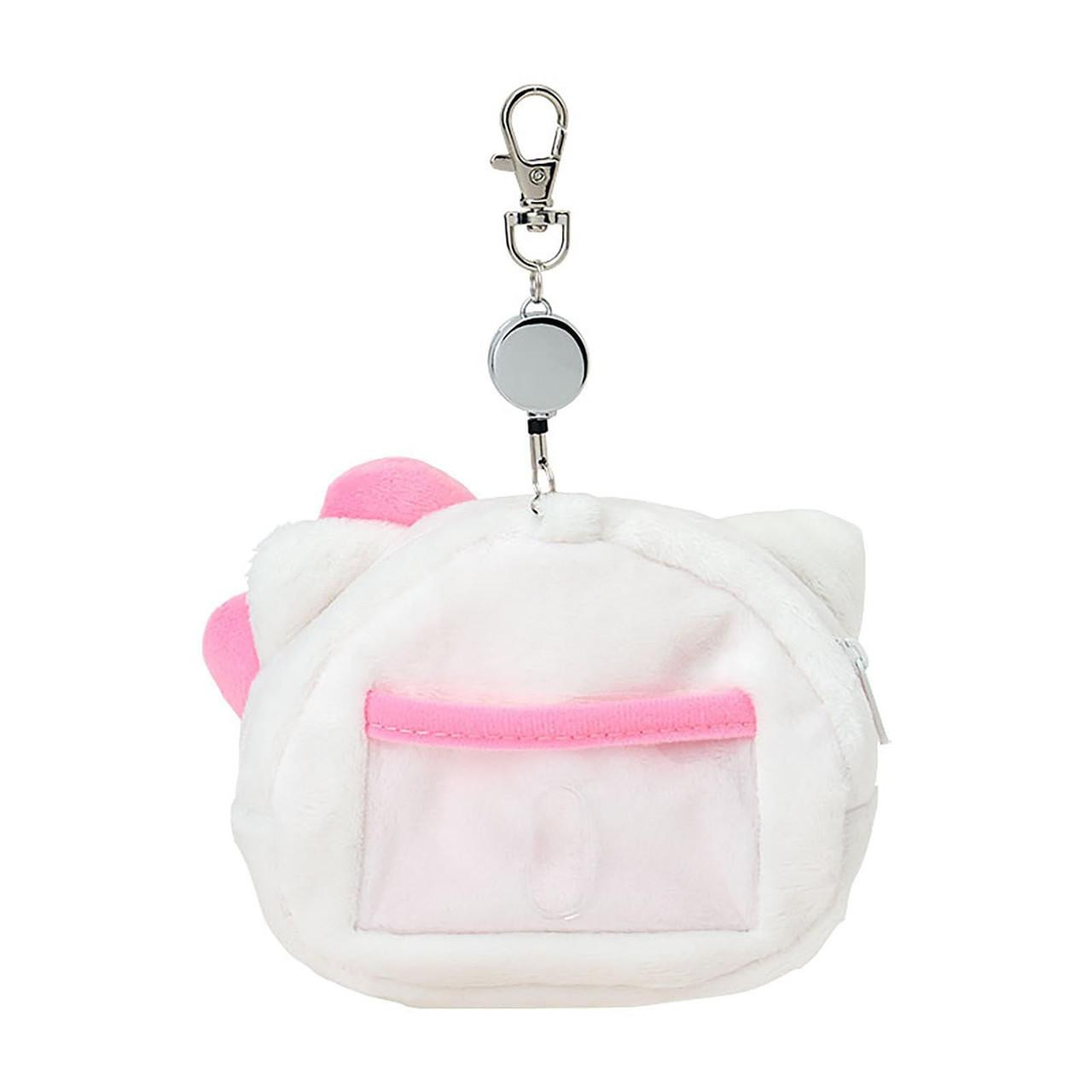 Sanrio Hello Kitty Face-Shaped Pass Case & Pouch