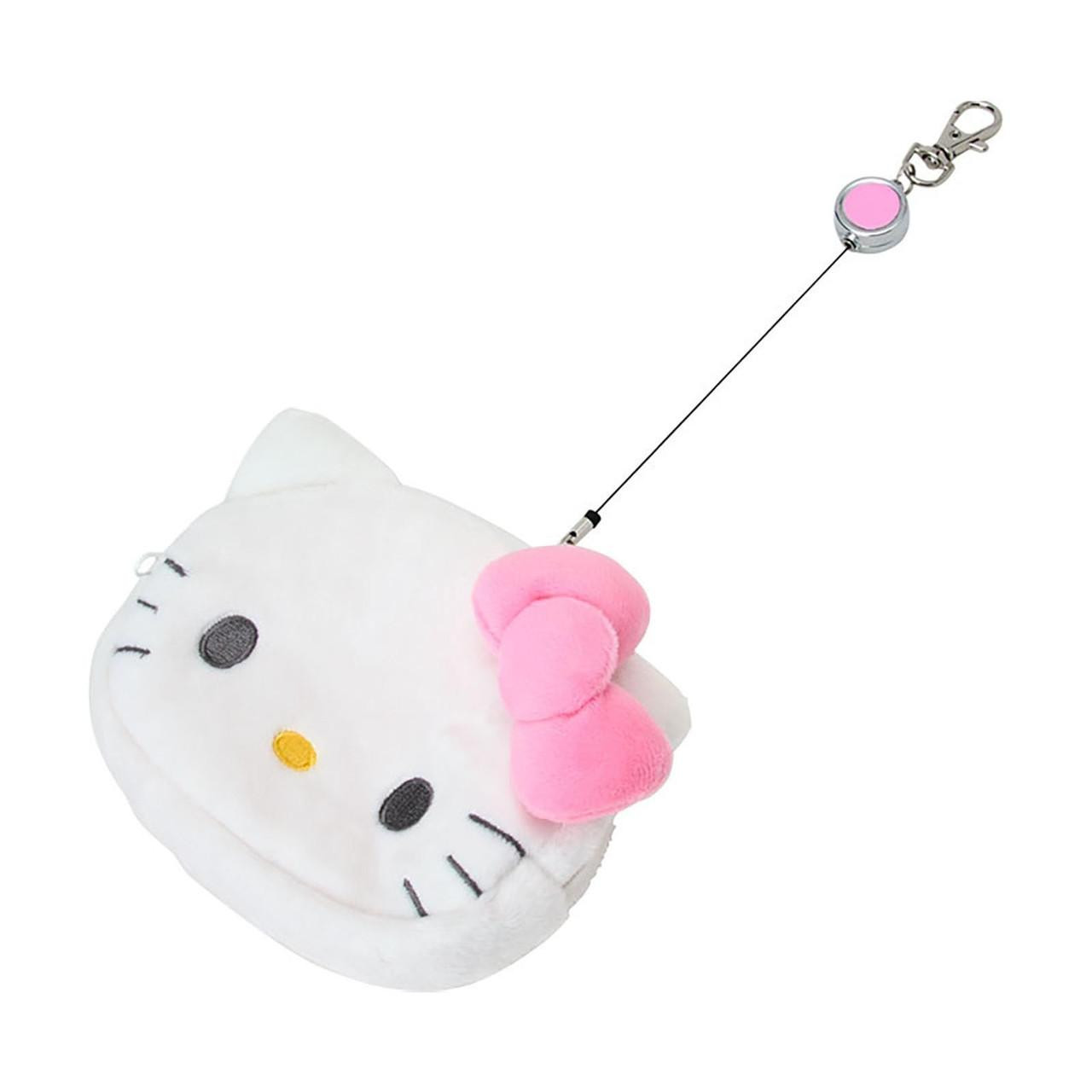 Hello Kitty 吹き出し型 ポーチ Sanrio Hello Kitty Face-Shaped Pass Case & Pouch