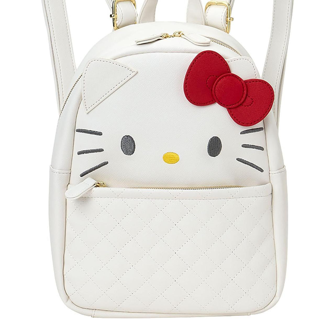 hello kitty leather backpack Sanrio for Women, Men, Unisex | Cute PU Large Backpack Purse Shoulder Purse loves reading Vera Bradley Hello Kitty and