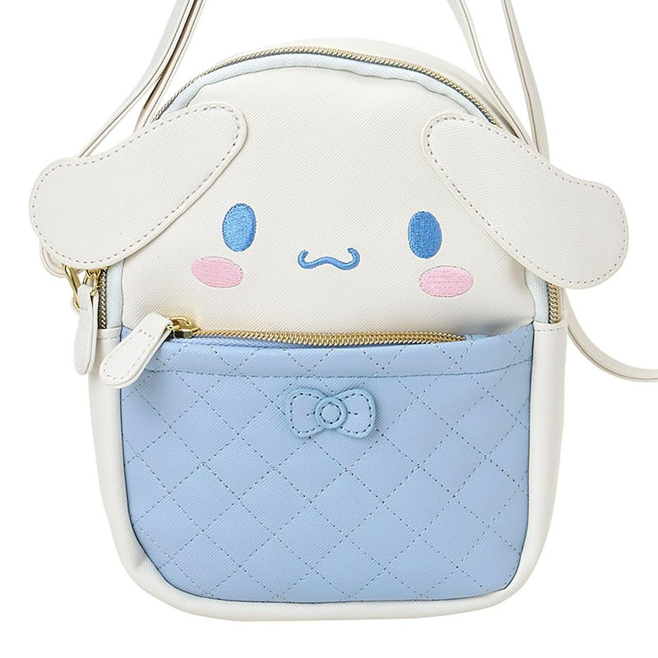 Sanrio Cinnamoroll Face Shape Shoulder Bag PU Leather 159832