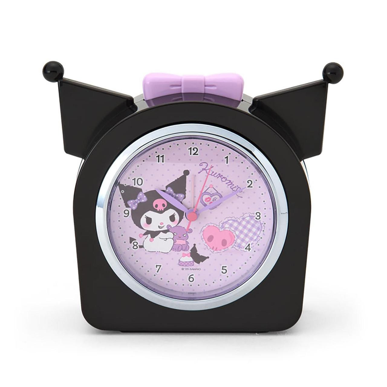 sanrio-kuromi-alarm-clock-with