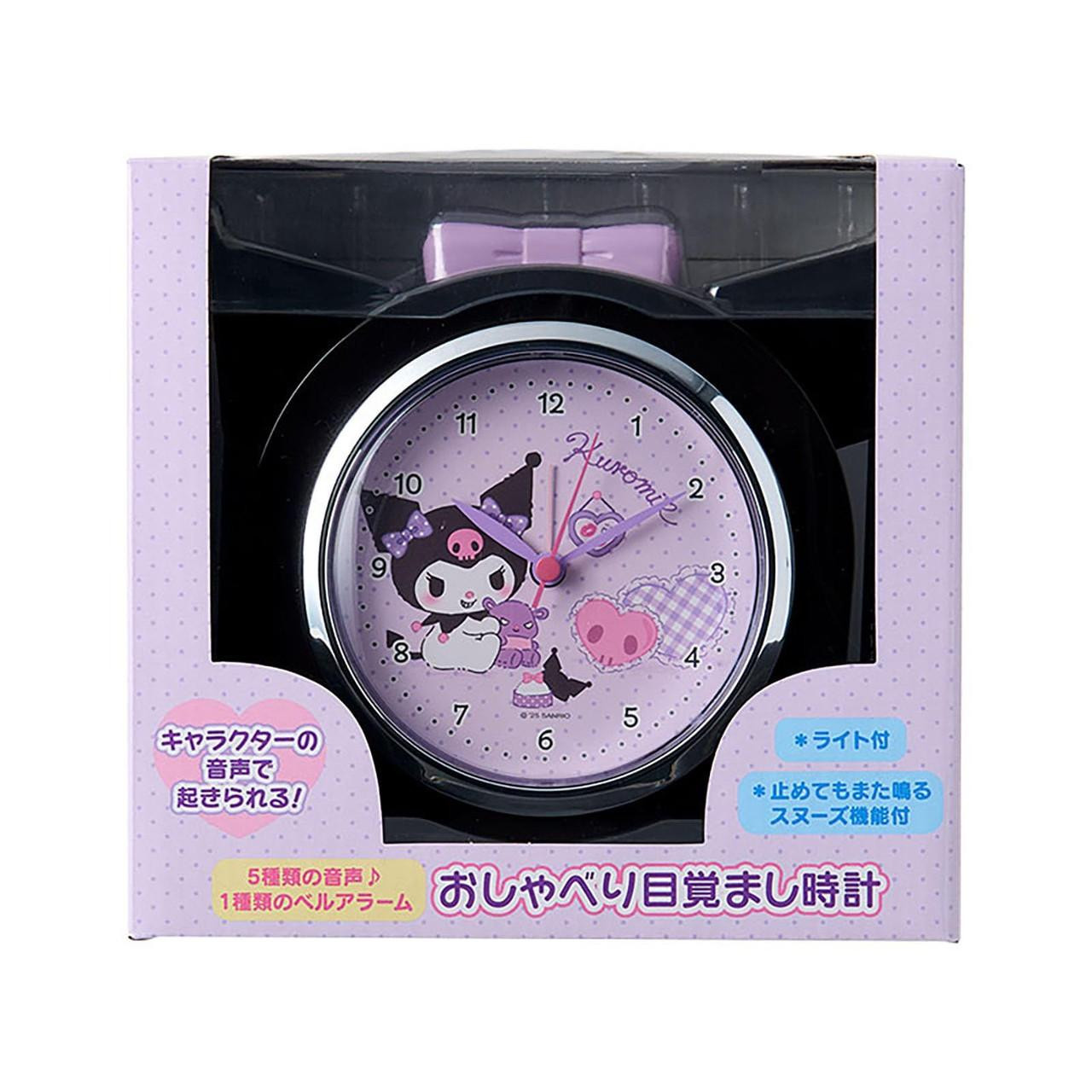 Sanrio Kuromi Alarm Clock with Light