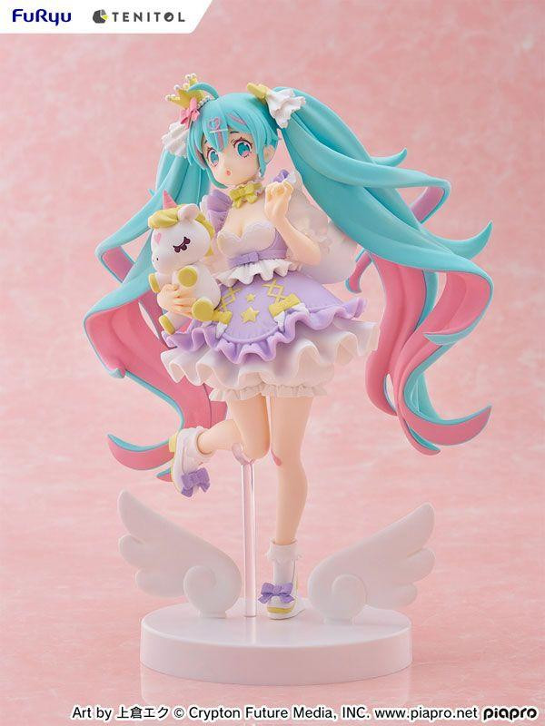 Tenitol Hatsune Miku Yumekawa Princess Lavender Ver. Figure