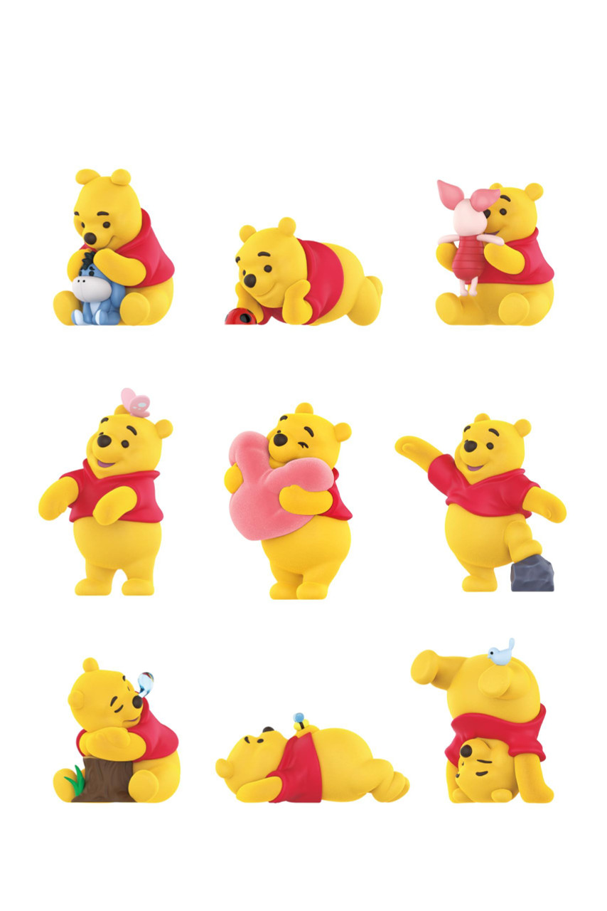 52toys Blindbox Disney Relaxed Winnie The Pooh 8-Piece Box