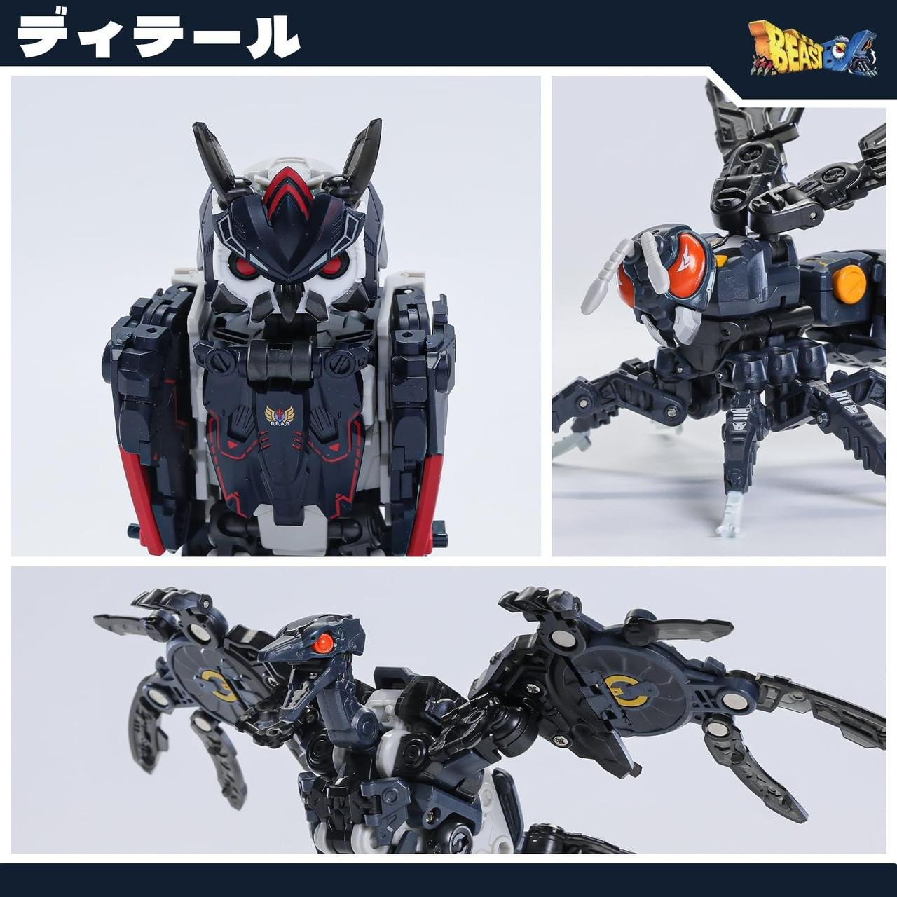 Beastbox 52Toys Air Force Set Transforming Toy Transforms From