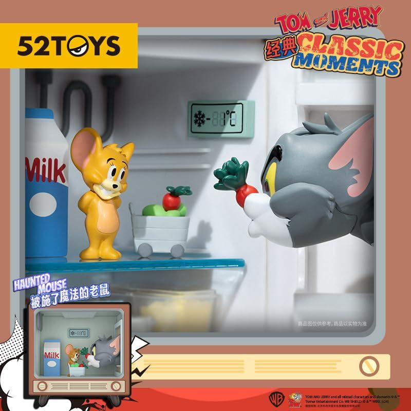 52Toys Blind Box Tom And Jerry Classic Moment 8 Pieces Box
