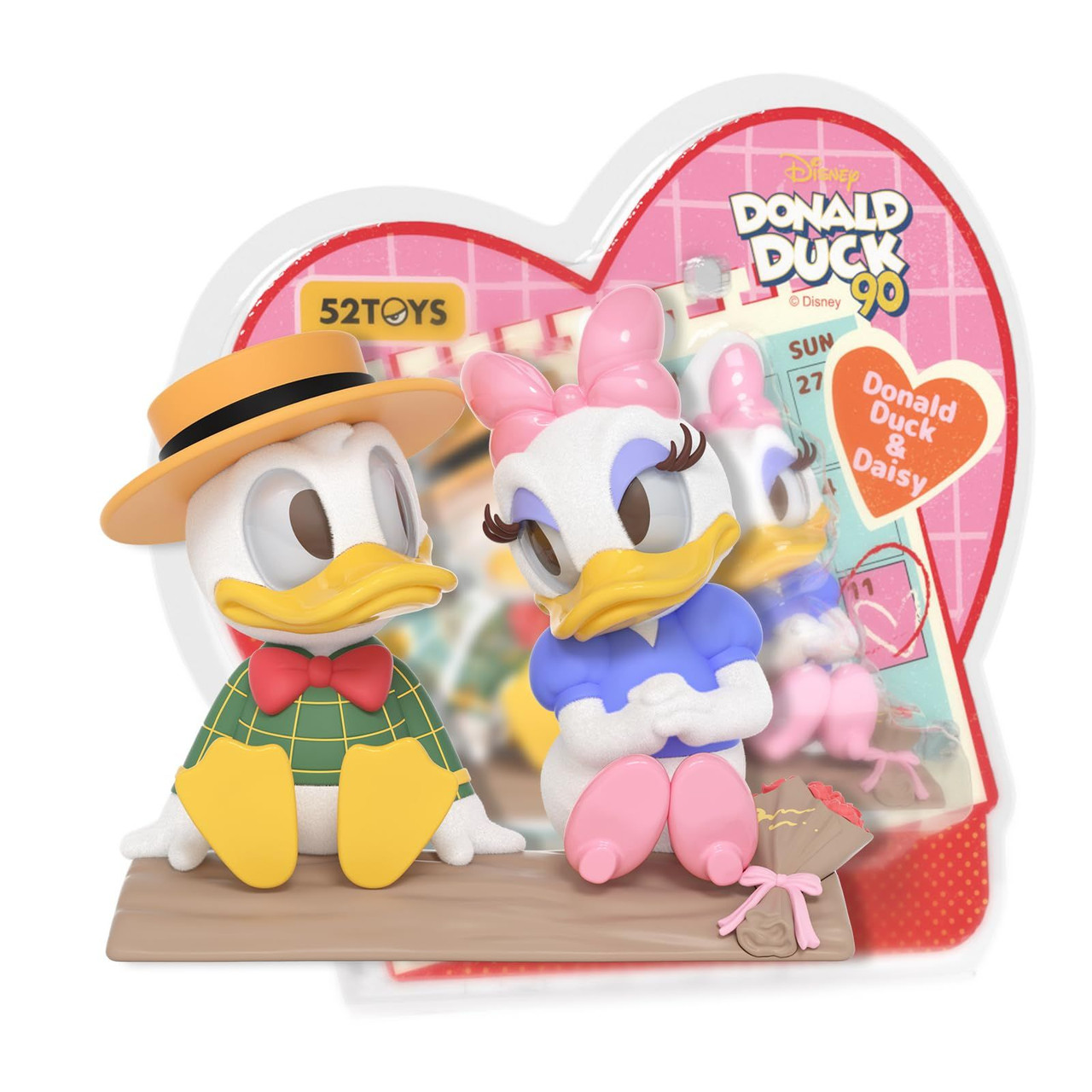 52Toys Donald Duck 90 Donald Duck & Daisy Series-Anniversary PVC