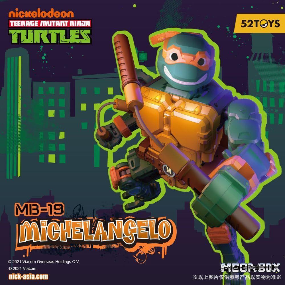 52Toys Megabox TMNT Michelangelo MB 19
