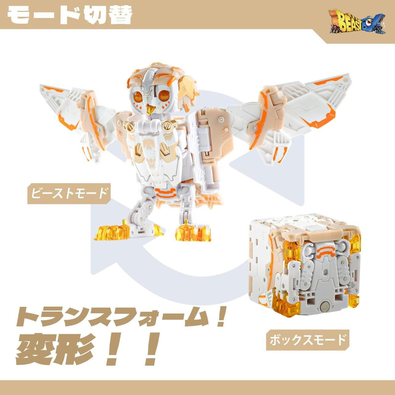 Beastbox 52Toys BB-41 Whitenoise is a transforming toy that
