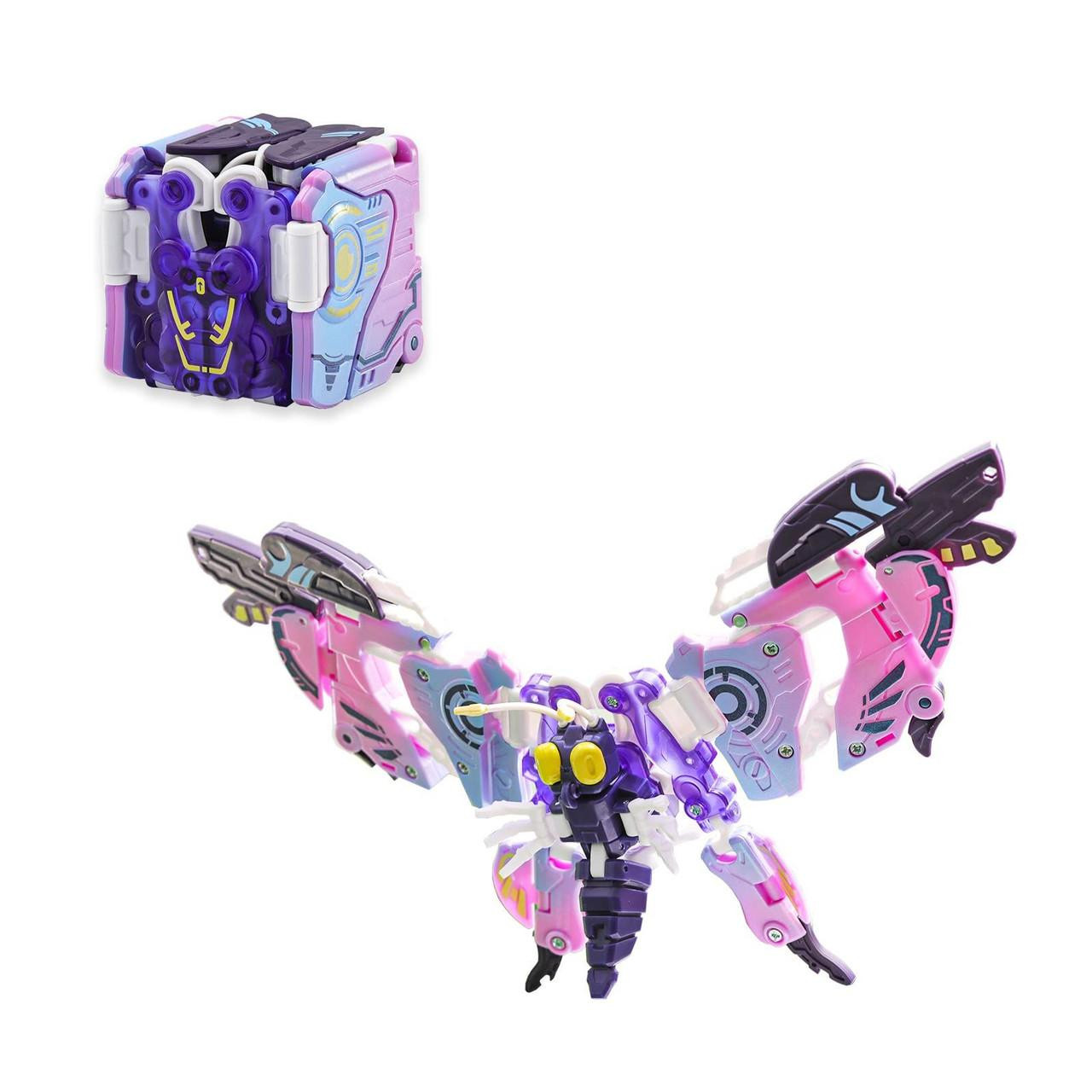 Beastbox 52toys Bb-56 Bullet Transforming Toy Cube To Butterfly