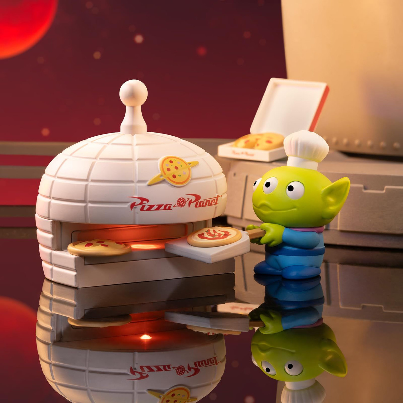 52Toys Blind Box X Toy Story Aliens' Pizza Planet Series Miniature