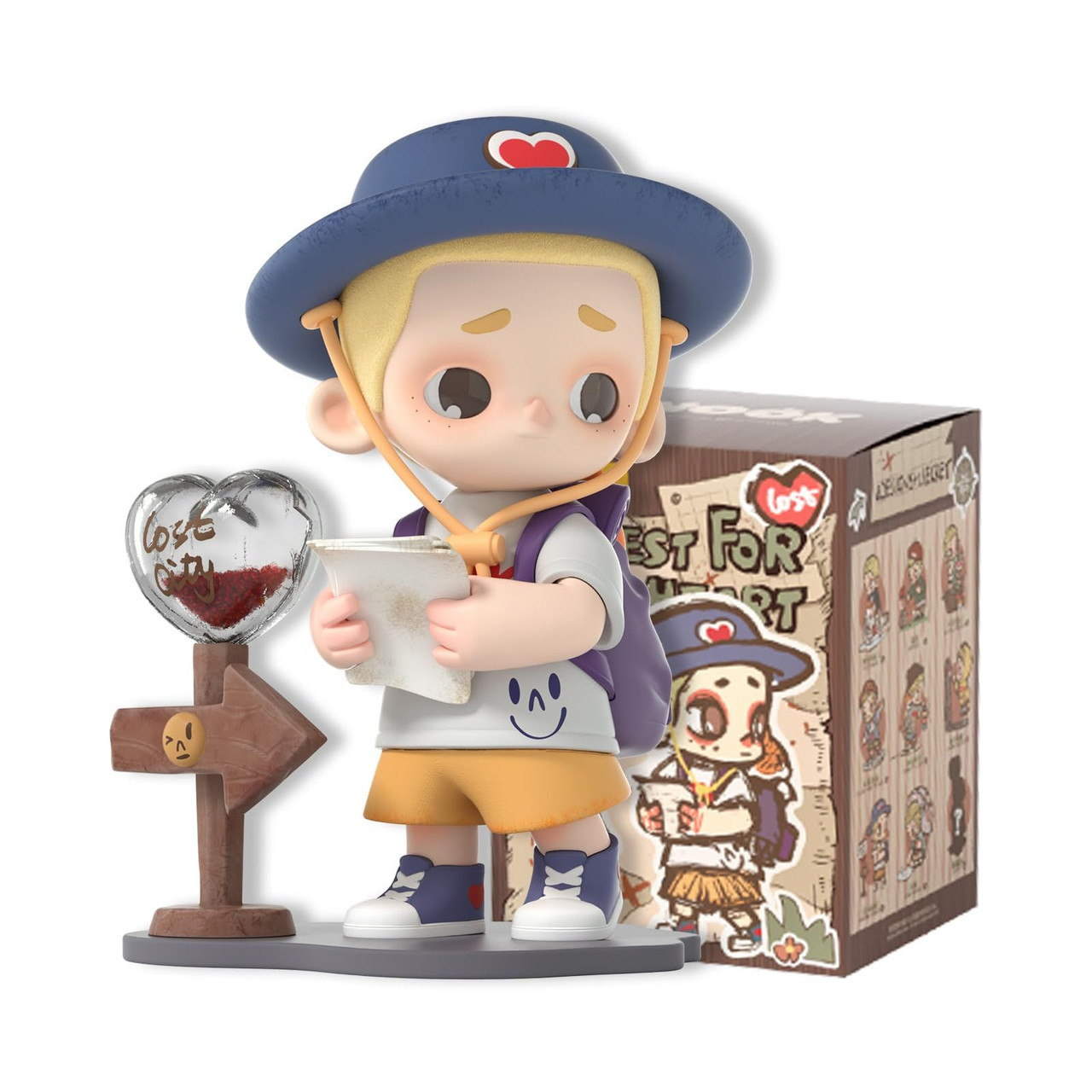 52Toys Blindbox Nook Quest For The Heart Series Blind Box Trading