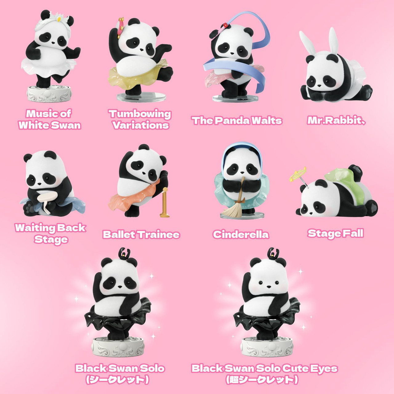 52Toys Blindbox Panda Roll Ballet Performance Series Blind Box
