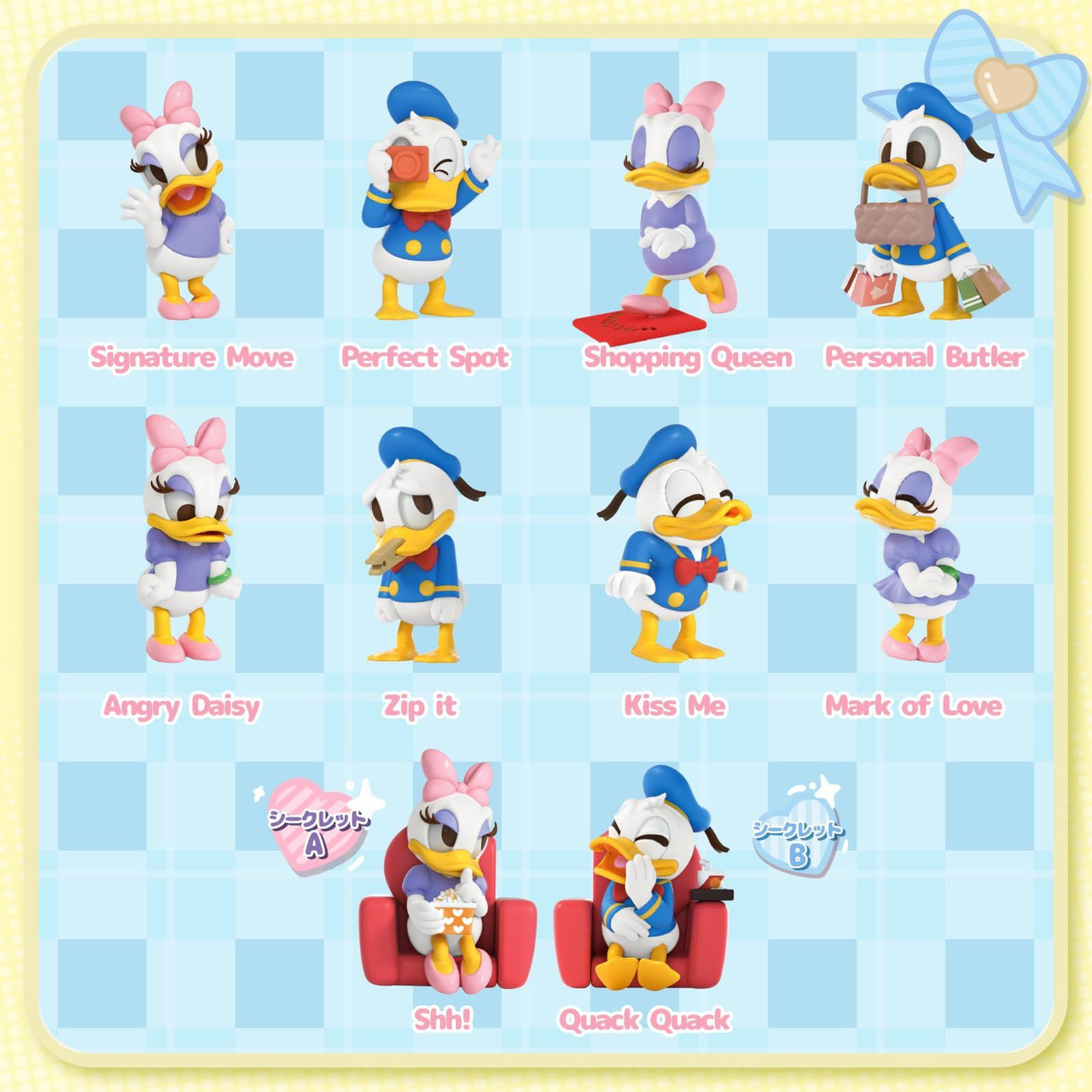 52Toys Blindbox Donald Duck With Daisy Series Blind Box