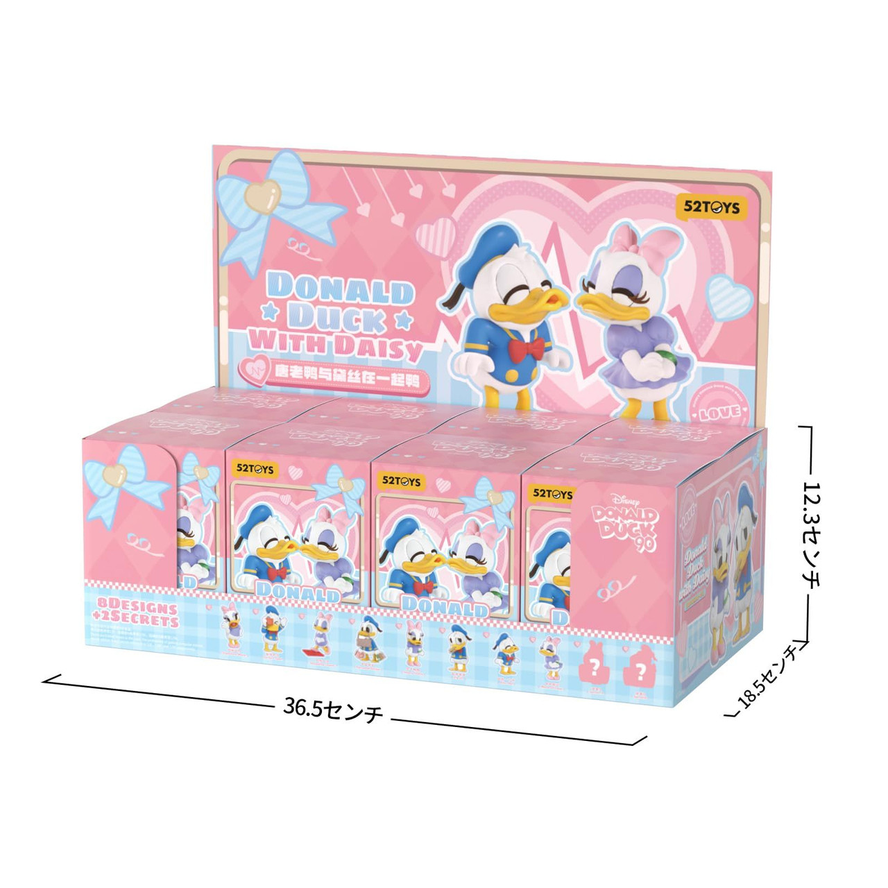 52Toys Blindbox Donald Duck With Daisy Series Blind Box