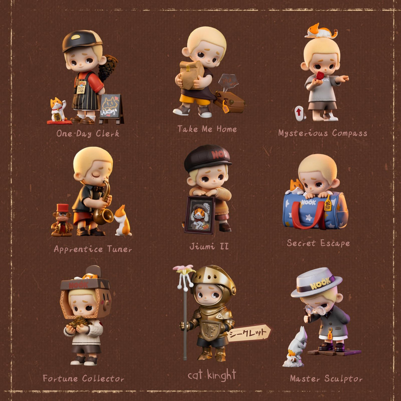 52Toys Blind Box Nook In Vintage Store Series Blind Box Collection